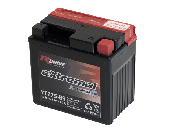 RDrive eXtremal Platinum YTZ7S-BS 6,3Ah